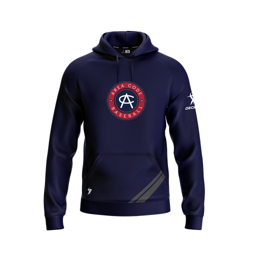 [FOLHSMNV-YXS-LOGO1] Decker Summit Hoodie (Youth XS, Navy, Logo 1)