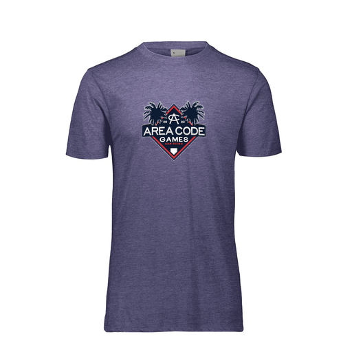 [FTSCUBRY-AS-LOGO2] Decker Men's Tri-Blend T-Shirt - Short Sleeve (Adult S, Royal, Logo 2)