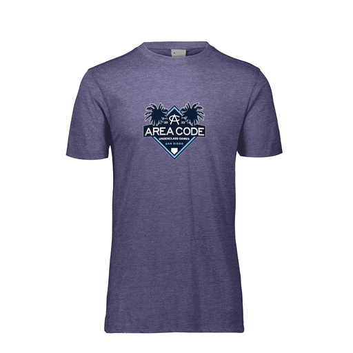 [FTSCUBRY-AS-LOGO3] Decker Men's Tri-Blend T-Shirt - Short Sleeve (Adult S, Royal, Logo 3)