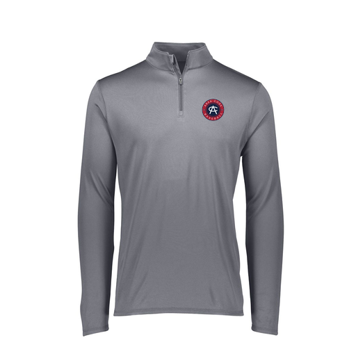 [FTLQFLGY-FAXS-LOGO1] Decker Women's Flex-Lite 1/4 Zip Shirt (Female Adult XS, Gray, Logo 1)