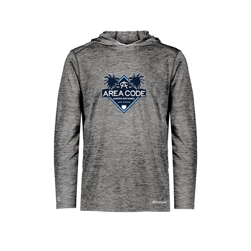 [FOLHCGBK-YS-LOGO3] Decker Youth Charge Hoodie (Youth S, Black, Logo 3)