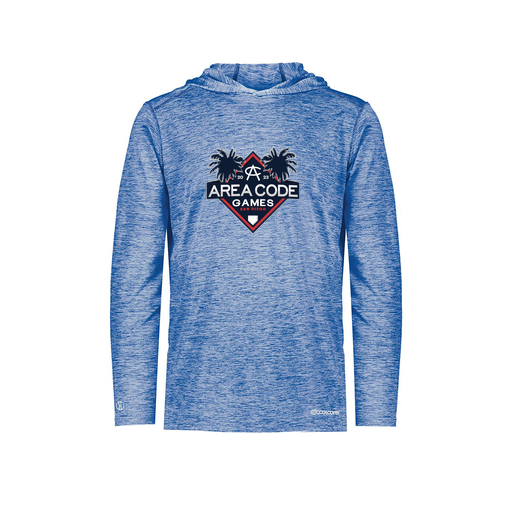 [FOLHCGRY-YS-LOGO2] Decker Youth Charge Hoodie (Youth S, Royal, Logo 2)