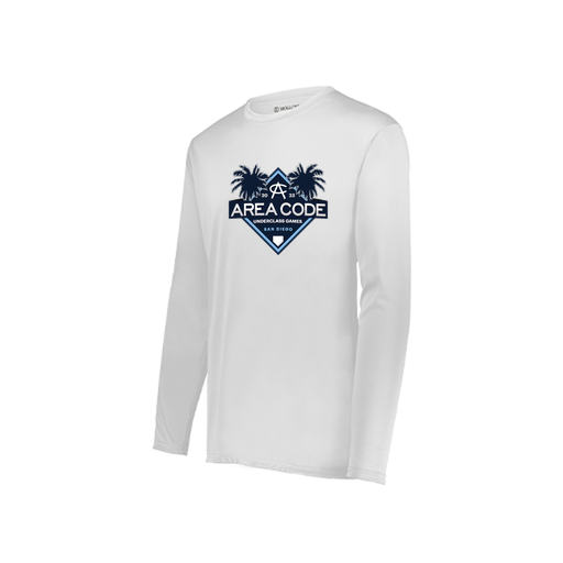 [222822.005.XS-LOGO3] Men's LS Smooth Sport Shirt (Adult XS, White, Logo 3)