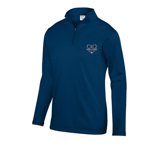 [5508.065.S-LOGO3] Decker Youth FlexFleece 1/4 Zip (Youth S, Navy, Logo 3)