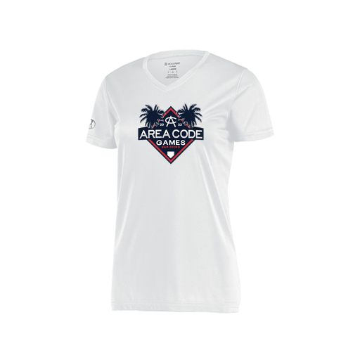 [222820.005.S-LOGO2] Ladies Movement Dri Fit Shirt (Female Adult S, White, Logo 2)