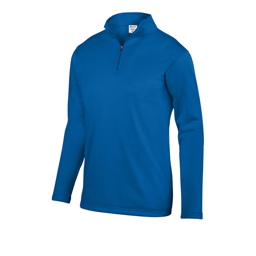 [5508.060.S-LOGO5] Decker Youth FlexFleece 1/4 Zip (Youth S, Royal, Logo 5)